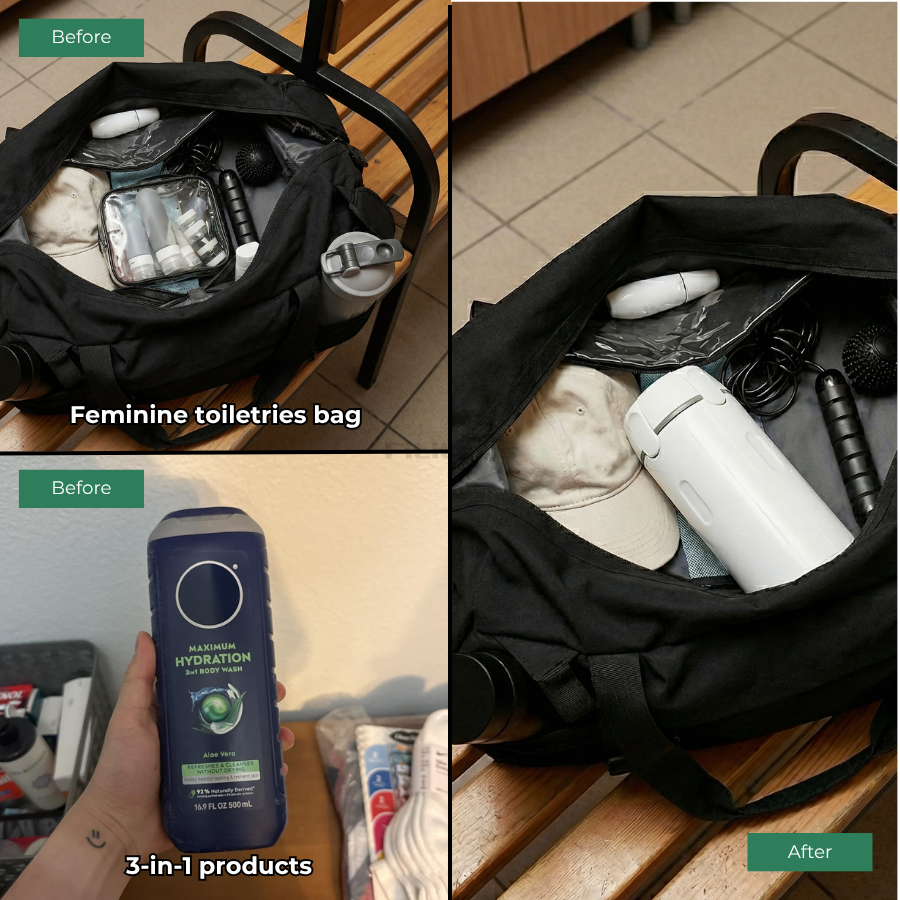 Fititems™ GymShift 4-in-1 Shower Dispenser Bottle