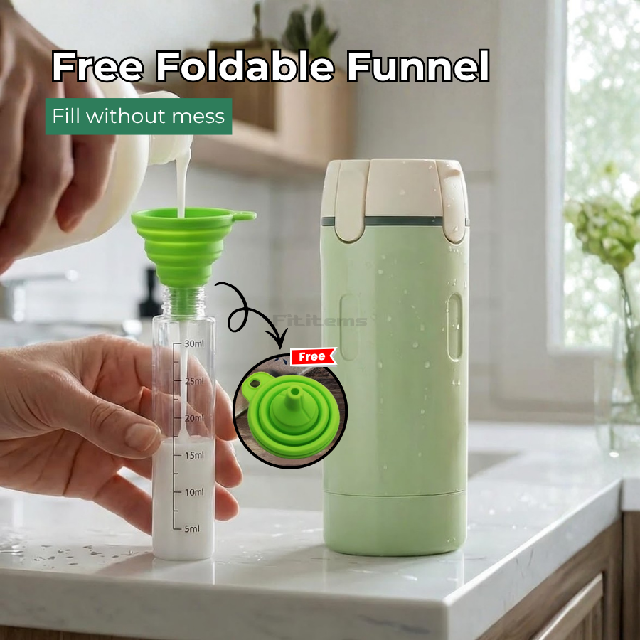 Fititems™ GymShift 4-in-1 Shower Dispenser Bottle